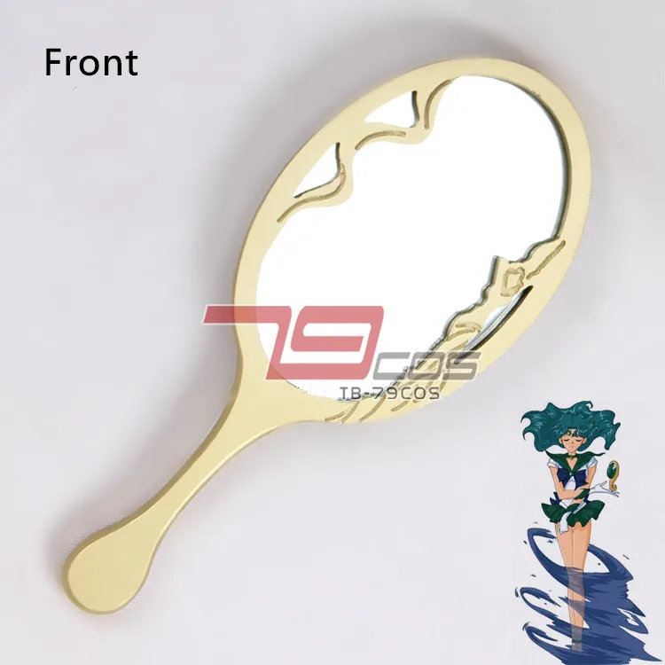 

Sailor Moon Sailor Neptune Kaiou Michiru Cosplay Weapon Anime Custom Made Mirror