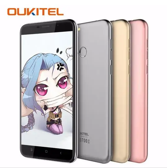 OUKITEL U20 Plus 4G ПУСТЬ отпечатков пальцев 5 &quotFHD Смартфон Android 6 0 MTK6737T 4 ядра 2 ГБ + 16 Гб
