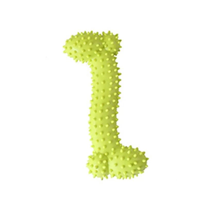 Резиновый мяч для костей собак щенков животных|dog toys|pet dog toybone |