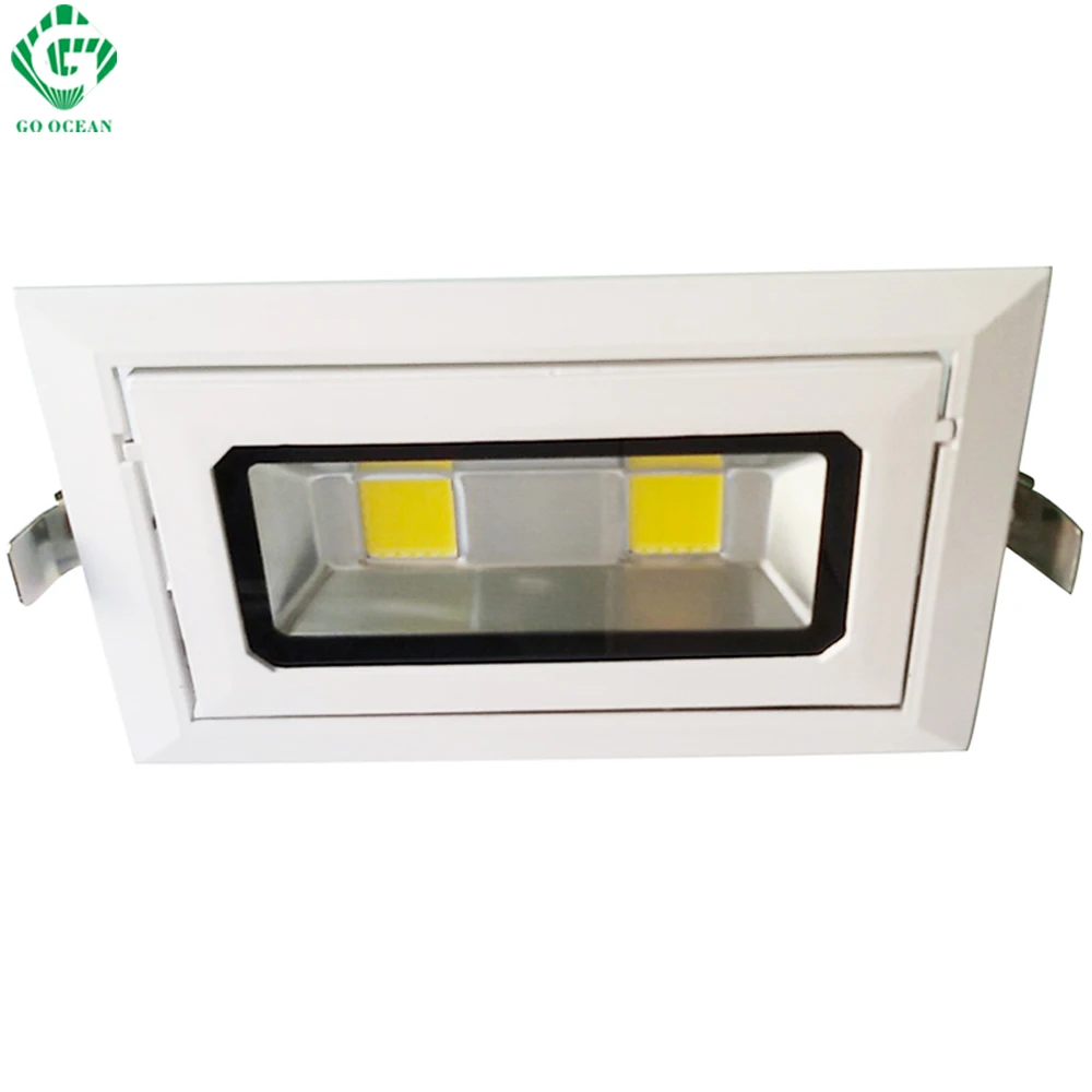 GO OCEAN Downlights LED Recessed Downlight Adjustable 50W 85-265V Down Light Ceiling Lamp Lights | Лампы и освещение