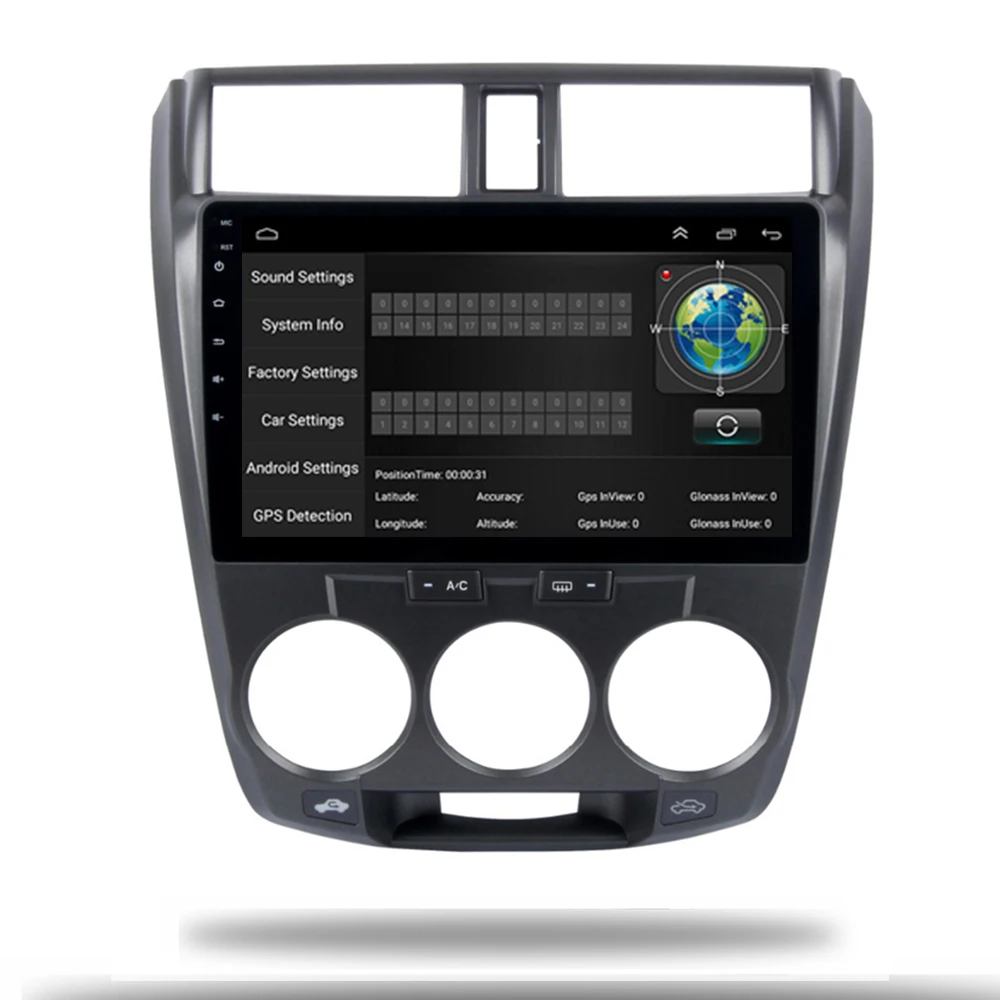 Android 8 1 автомобильный проигрыватель с радио и GPS для Honda 2011 2012 стерео Авто