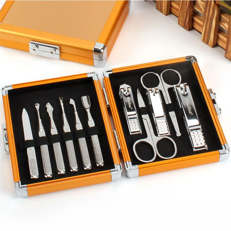 Высокого класса бизнес-подарок настройки 11 маникюрный набор ногтей кусачки для