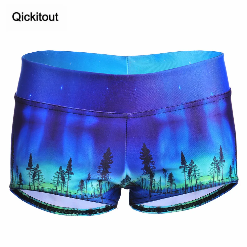 Шорты qickitout 2016 брендовые сексуальные модные шорты для фитнеса женские