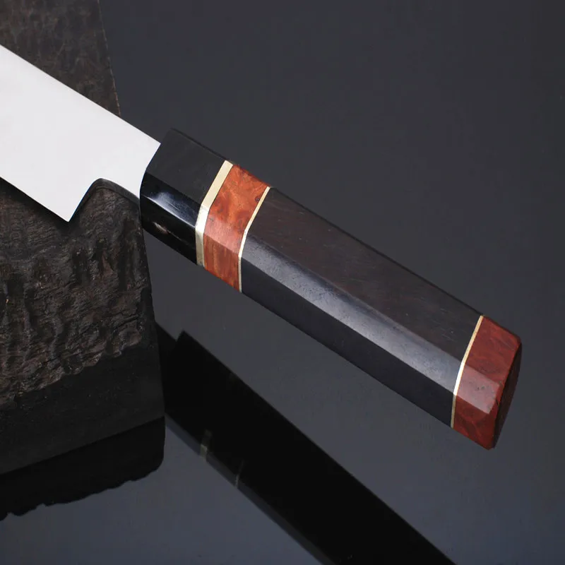 Японский кухонный нож Kiritsuke vg10 прибор из дамасской стали для суши лосося рыбы