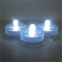 DHLFedex shipping 120 PCS LED Multi-color SUBMERSIBLE Factory Wholesale Long Lasting Batteries Submersible led Candle Light