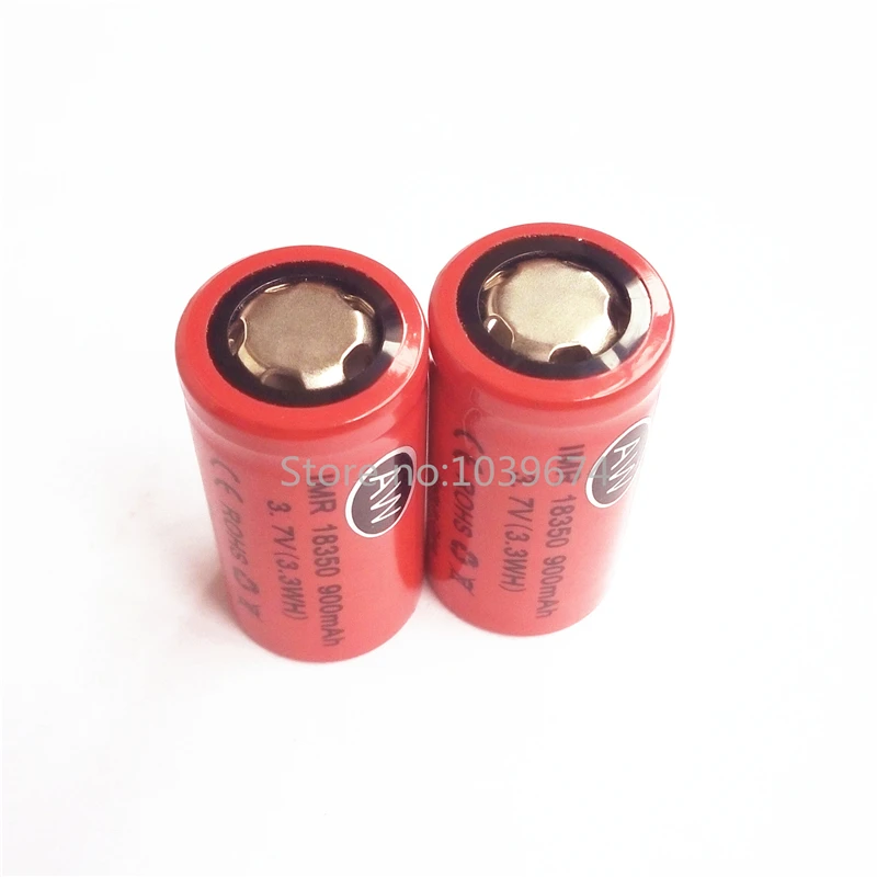 18350 900mah 3 7 V IMR литий-ионные перезаряжаемые аккумуляторы с бесплатным зарядным