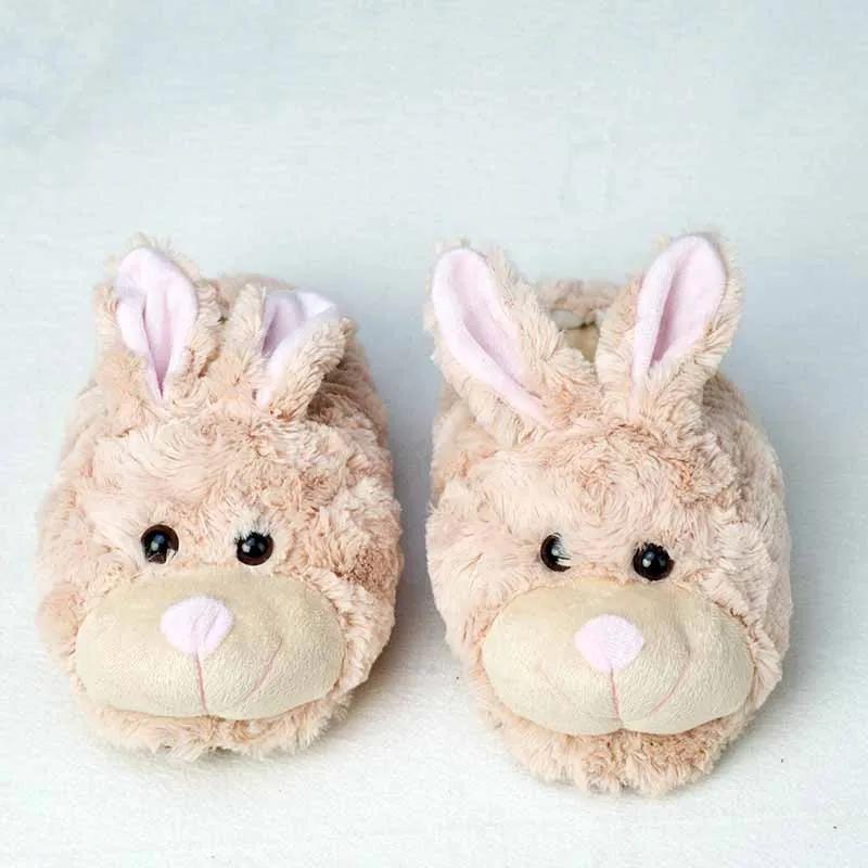 Тапочки домашние женские плюшевые с рисунком медведя |