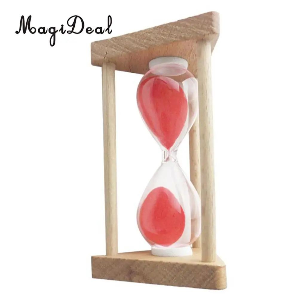 30 Seconds Red MagiDeal 1/3/5/10 минут 30/90 секунд песочные таймер Кухня Пособия по кулинарии часы Рождественский подарок детям игрушки - Цвет: 30 Seconds Red