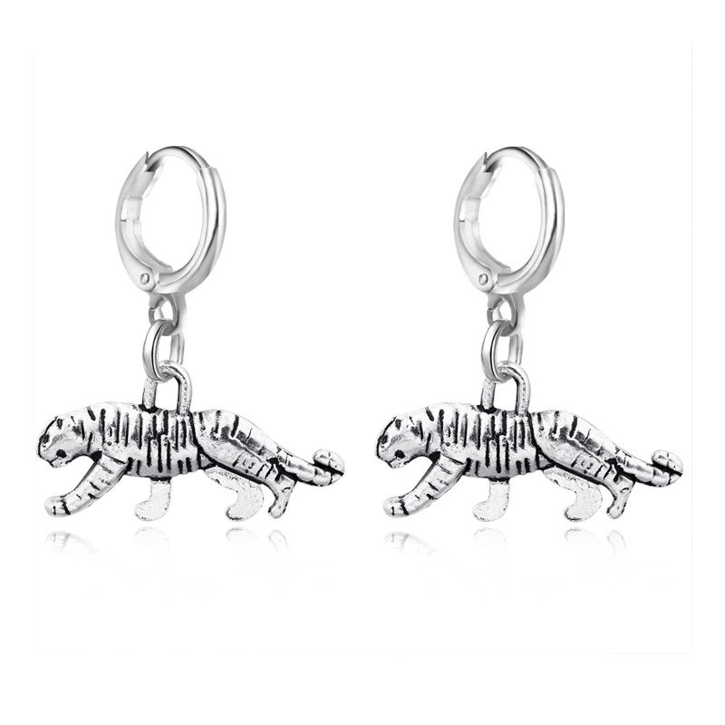 Женские серьги с подвеской в виде животных Dayoff сережки-кольца