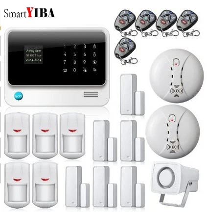 SmartYIBA gprs wifi GSM сигнализация RFID карты интеллектуальное управление переключателем