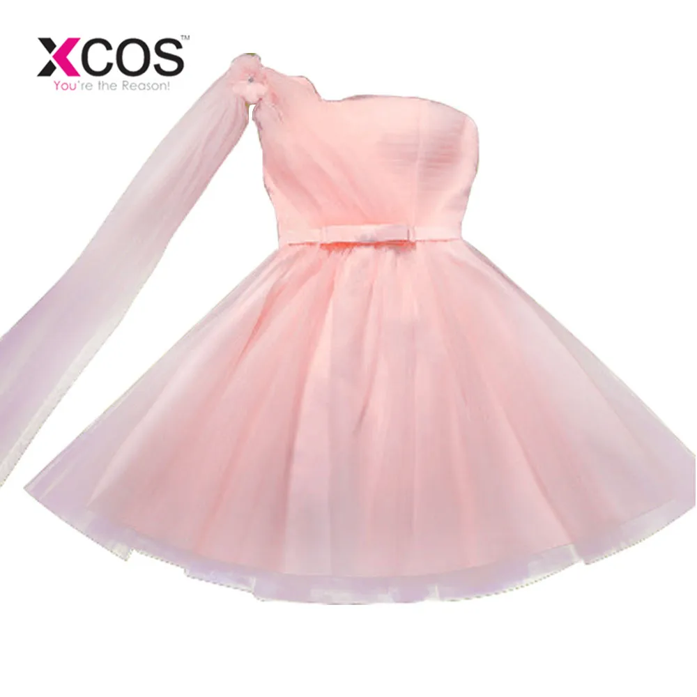 Платья на одно плечо для выпускного вечера короткие платья Vestido De Formatura Curto 8