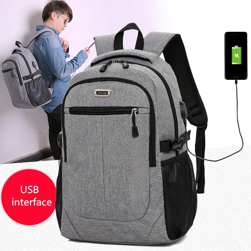 

New Usb Charge Student College Waterproof Nylon Backpacks Luminous Animation School Bags Unisex Laptop Bag School Backpack