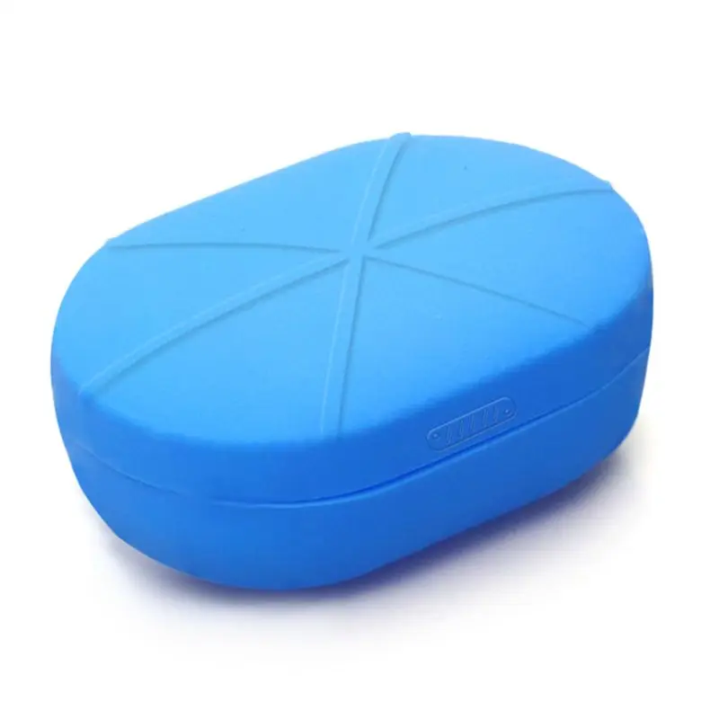 Синий Прочный силиконовый чехол Защитный чехол для Xiaomi Redmi Airdots TWS Bluetooth наушники Молодежная версия гарнитура аксессуары qia - Цвет: Синий