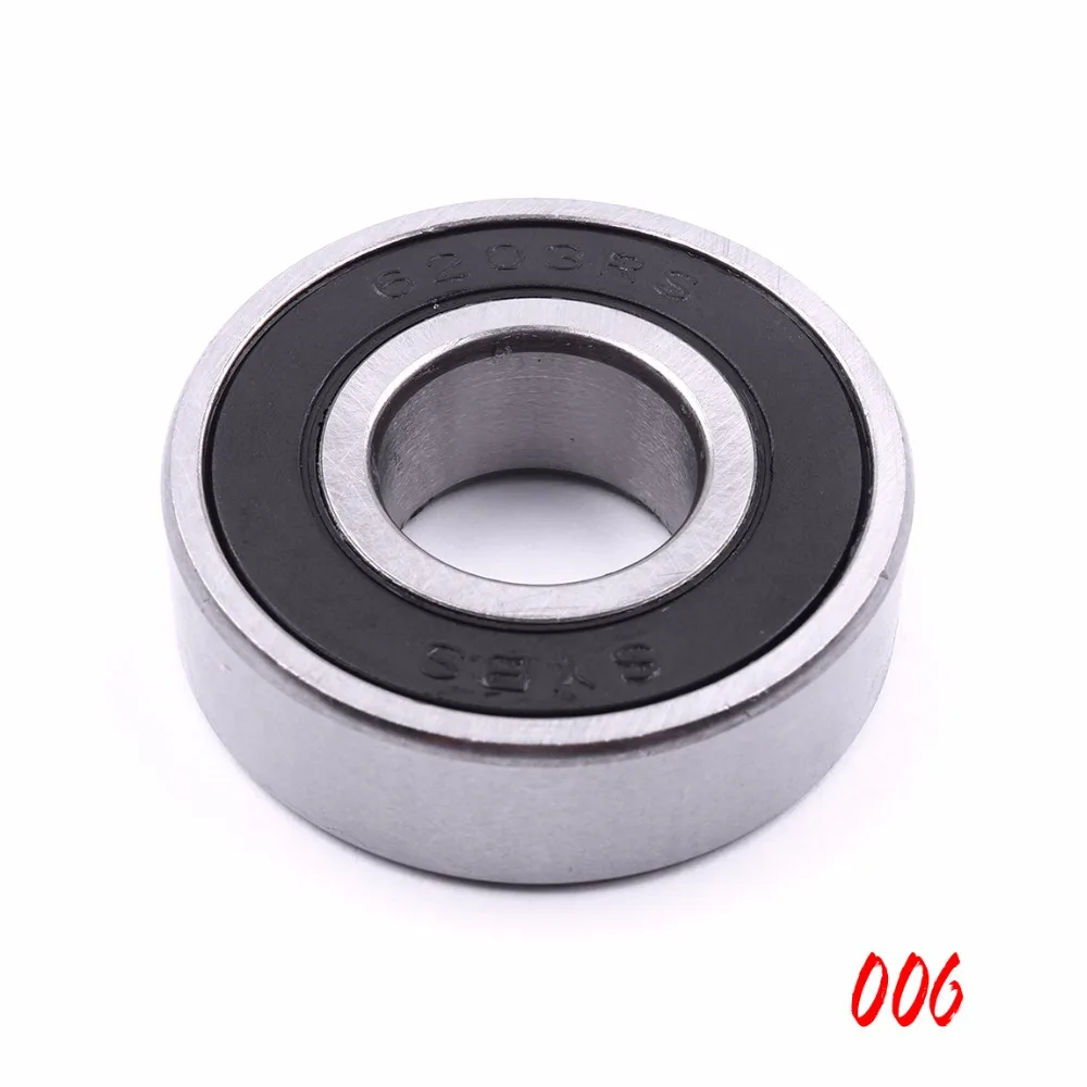 Подшипник SYBS 6200/6201/6202/6203/6204-2RS 10/12/15/17/20 мм 2 шт. низкоскоростные шарикоподшипники