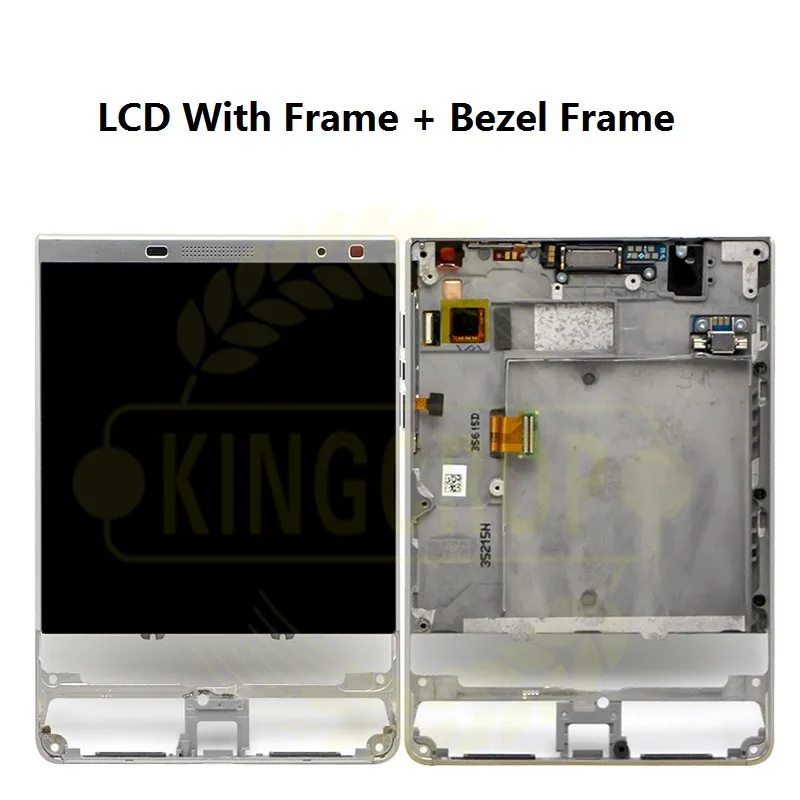 For BlackBerry Q30 LCD with bezle frame Keyboard Display Touch Screen Digitizer Assembly With Frame Replacement Parts | Мобильные