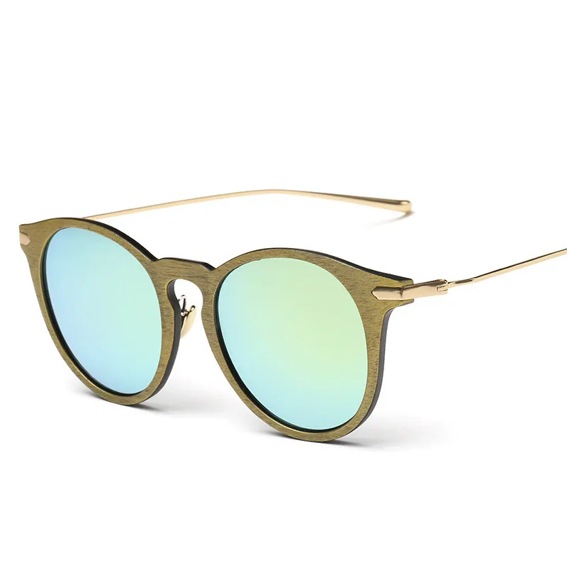 Новинка 2017 Брендовые женские солнцезащитные очки винтажные зеркальные