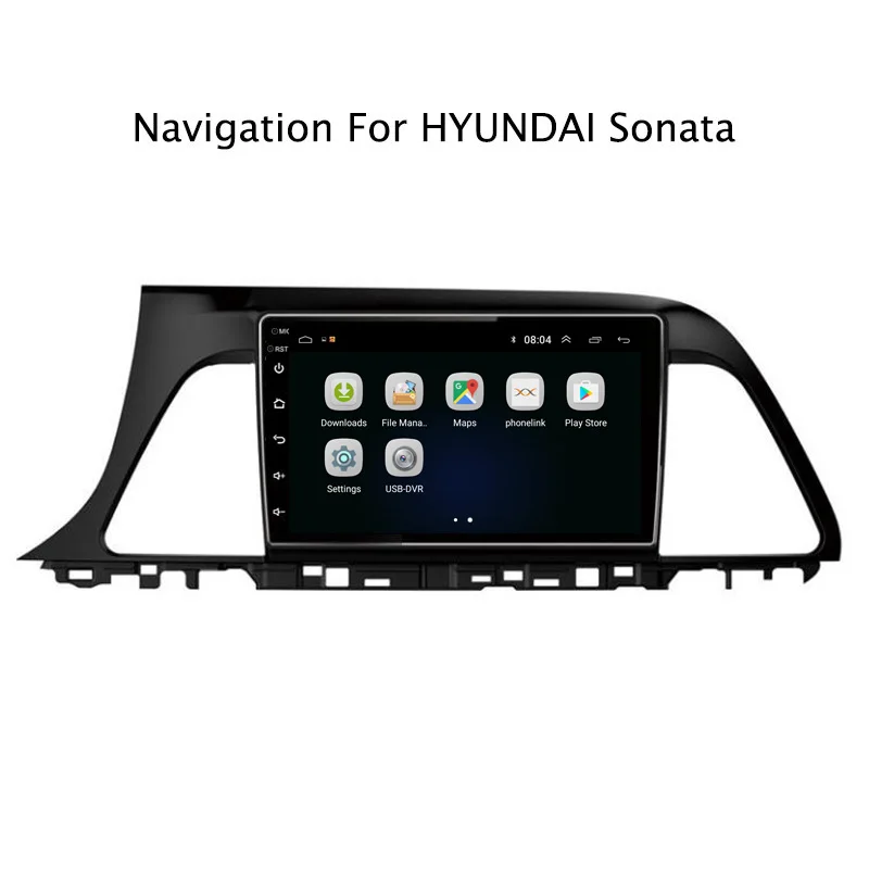 9 "2.5D IPS Android 8 1 автомобильный DVD GPS плеер для Hyundai Sonata 2016 2017 2018 Радио стерео