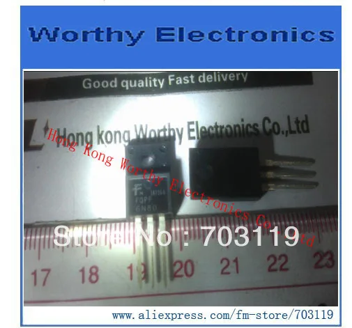 

10pcs/lot FQPF6N80 6N80 TO-220F