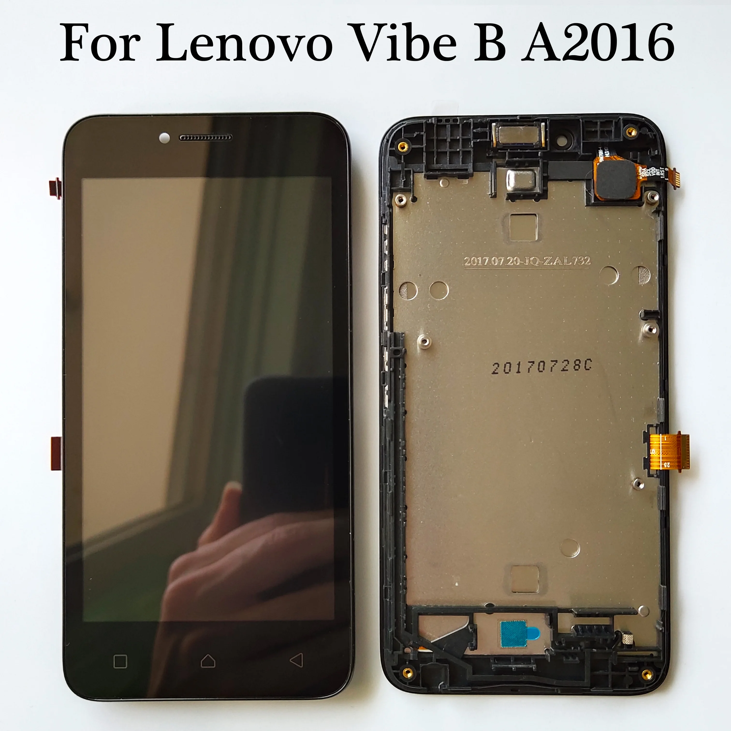 Оригинальный черный/белый для Lenovo Vibe B A2016 A2016a40 A2016b30 A2016b31 ЖК дисплей + сенсорный