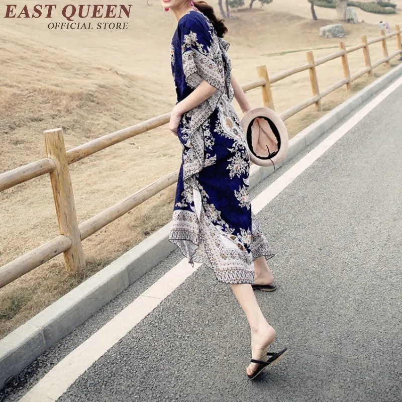 Мексиканское платье с вышивкой женская летняя пляжная одежда в стиле бохо Новое