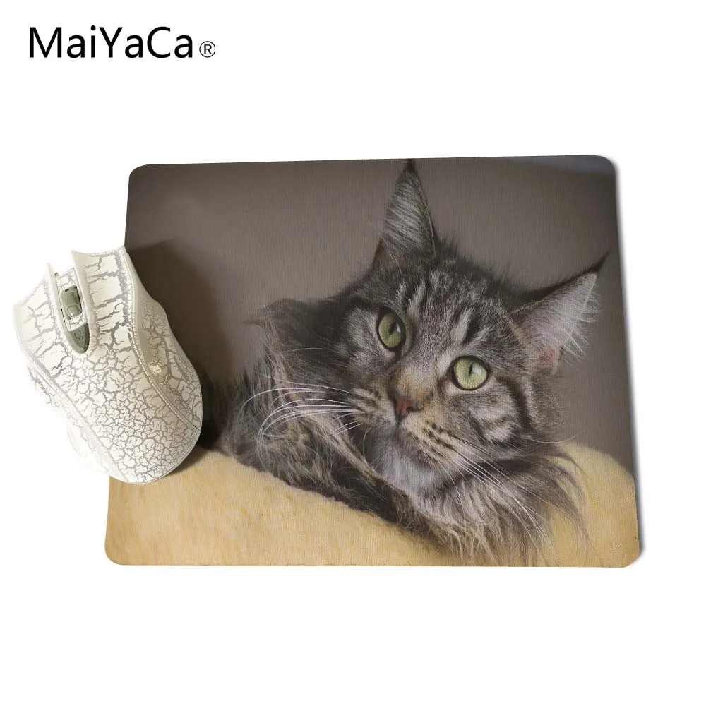 Игровой коврик для мыши MaiYaCa в виде пушистого кота 18*22 см и 25*29 | Компьютеры офис