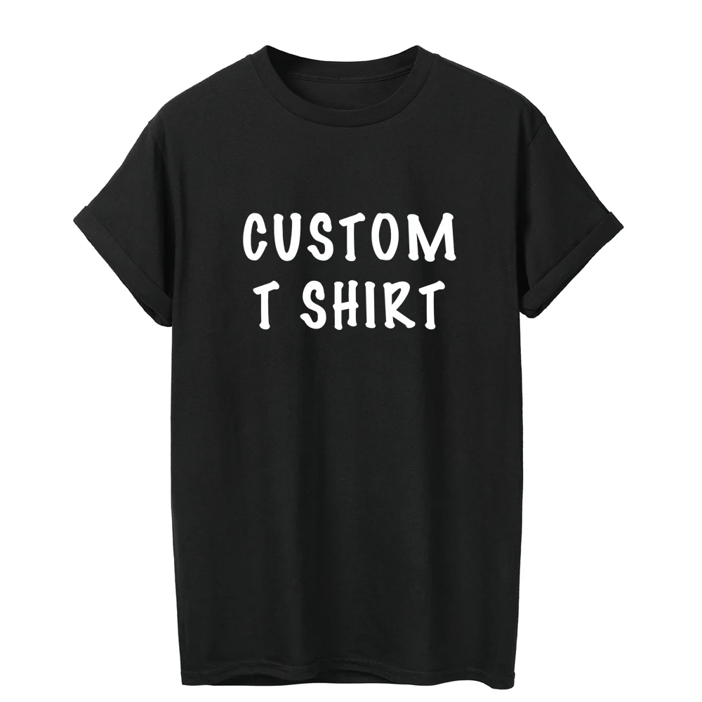 Женская футболка на заказ ONSEME 100% хлопок Прямая поставка футболки сделай сам