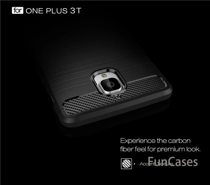 For Oneplus 3 3T 5.5&quot case Silicone Soft TPU Brushed Carbon Fiber Phone Case cover Oneplus3 Mobile Bag shell telefoon | Мобильные