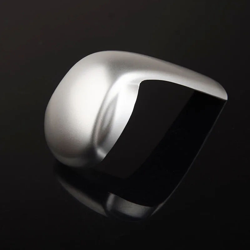 AX Хромированная ручка переключения передач блестящая отделка внутренний значок