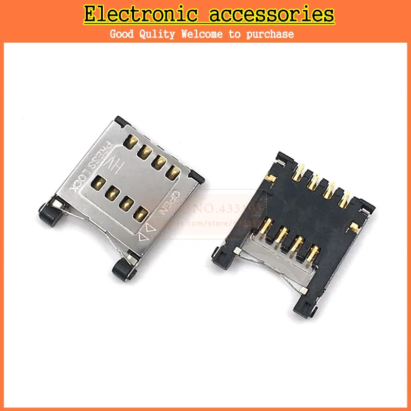 Новый Флип разъем для маленьких карт памяти слот SIM карты MICRO 8P 8 контактов