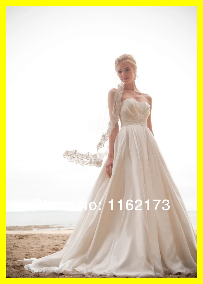 Yellow Wedding Dresses Guest One Shoulder Dress Orange Weddings A Line Floor Length Court Train Appliques Sweethe 2015 Wholesale|dress brooch|dress designs for weddingswedding dress sizes different |