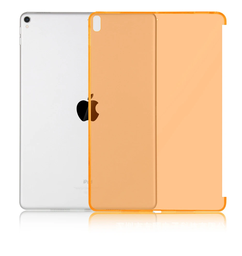 Чехол для, iPad Pro, 10,5, 12,9, 9,7 дюймов, клавиатура, умный чехол, мягкий ТПУ, прозрачный, тонкий, подходит для задней панели, подходит для клавиатуры Bluetooth