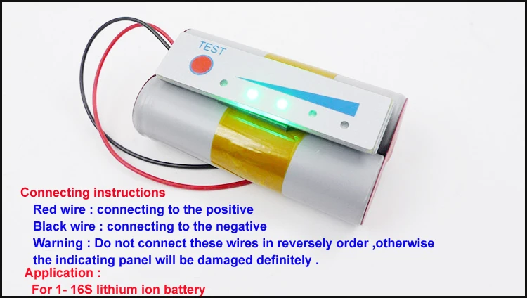 Индикатор заряда литий ионной батареи 12 В тестер емкости и плата детектора
