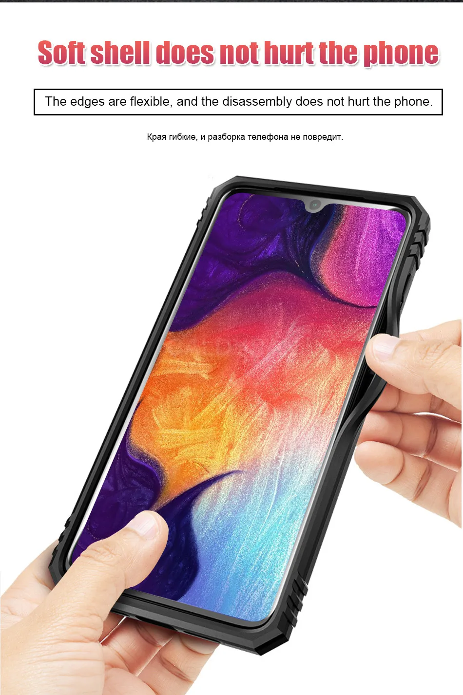 Роскошный бронированный противоударный чехол для samsung Galaxy A50 A10 A30 A40 A70 M10 M20 S9 S10 S8 Note 8 9 автомобильный держатель кольцо чехол Крышка