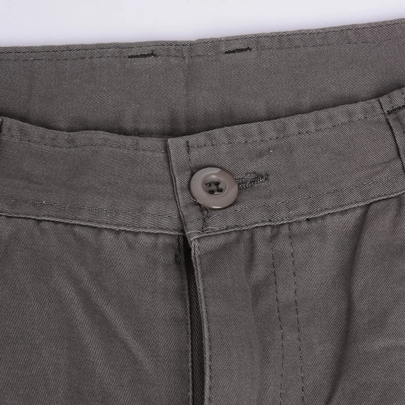 MJartoria 2019 мужские высотой до колена рабочие шорты хлопок мульти-карман твердые