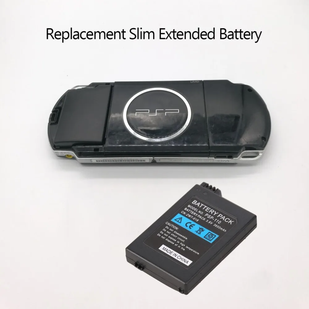 Запасной тонкий удлиненный Аккумулятор для Sony PSP 2000 3000|Батареи| |