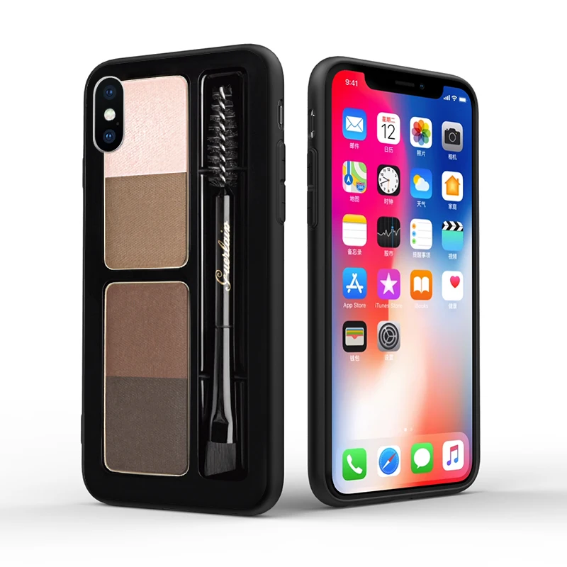 Для iPhone 5 5S SE 6 6S 7 8 Plus X XR XS Max черный Жесткий чехол для телефона Реалистичная камера объектив органайзер для косметики аудио лента жесткий чехол