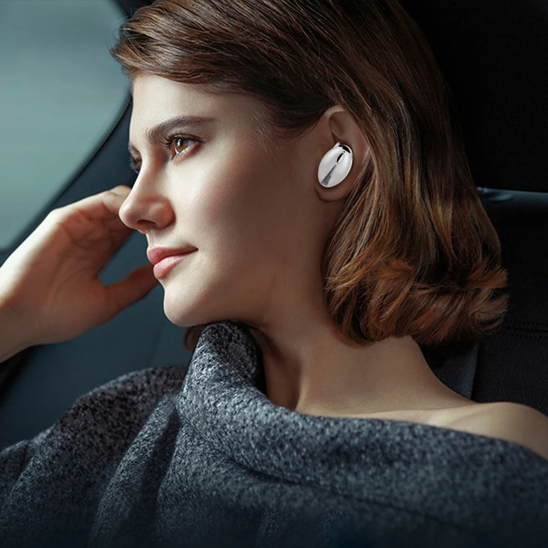 Bluetooth гарнитура с ушным крючком jkc001 Голосовое управление Многоточечное