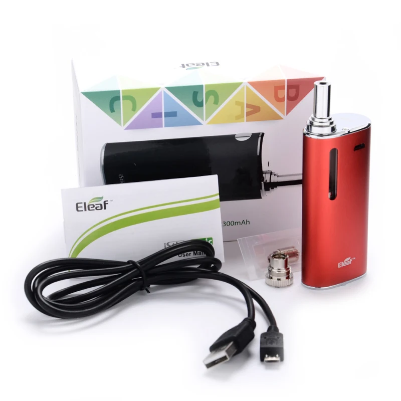 Eleaf iStick базовый стартер мод 30 Вт 2300 мАч с атомайзером 2 мл бак GS Air катушка головка