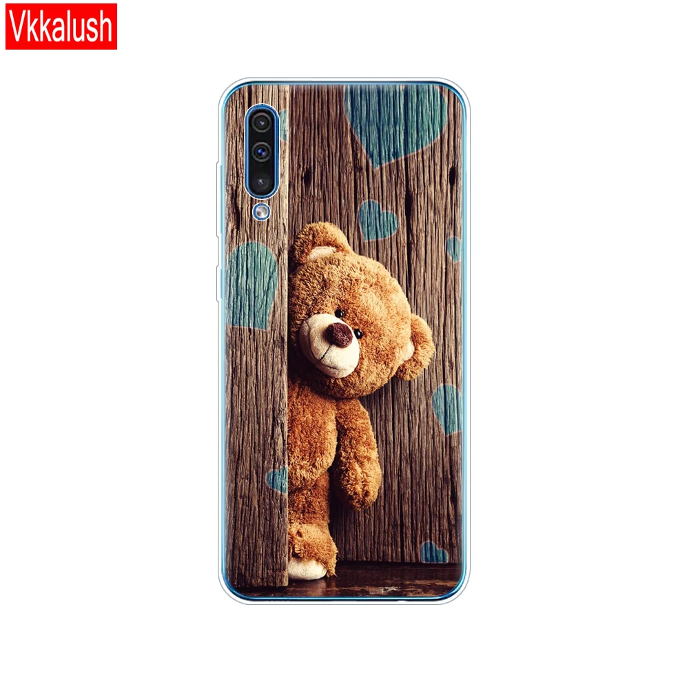80062 Чехол для samsung Galaxy A50 силиконовый прозрачный Футляр задняя крышка чехол для телефона для samsung A50 A505 A505F SM-A505F мягкий чехол 6,4 - Цвет: 80062
