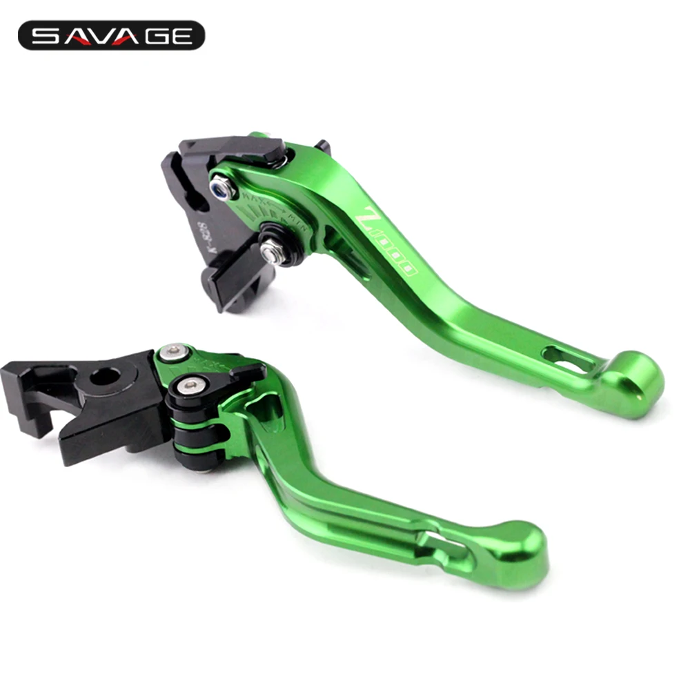 

Short Brake Clutch Levers For KAWASAKI Z 1000 2003-2006 04 05 Motorcycle CNC Aluminum Adjustable Logo Z1000