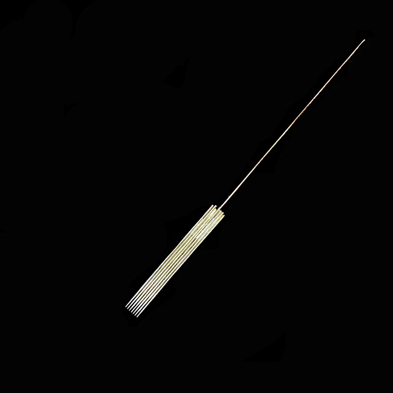 

100 шт 0,35*50 мм плоские 7 Традиционные стерилизованные 316 иглы для перманентного макияжа из нержавеющей стали обычные иглы для бровей-татуиров...