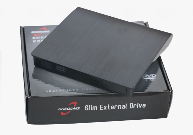 Портативный внешний тонкий USB DVD видео ПК игровой CD музыкальный ридер dvd-плеер RW