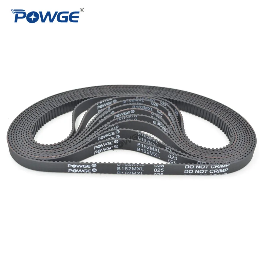 Синхронный ремень POWGE 10 шт. MXL B160 B162 B163 B164 ширина 6 35 мм 025 зубьев 160 162 163 164 синхронный