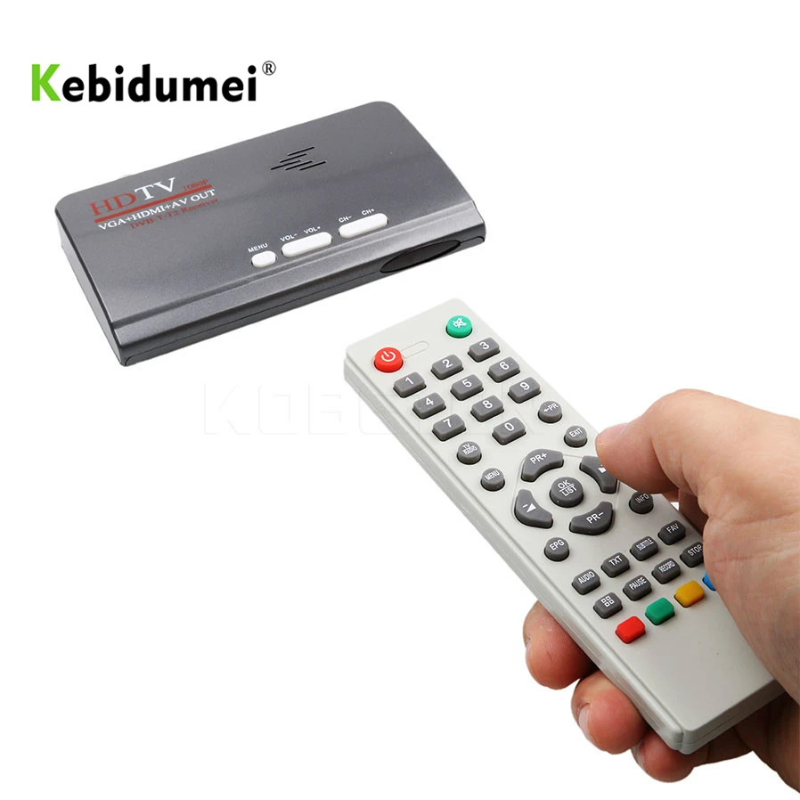 Kebidu 1080P совместимому с HDMI Цифровой HD спутниковый ресивер штепсельная вилка