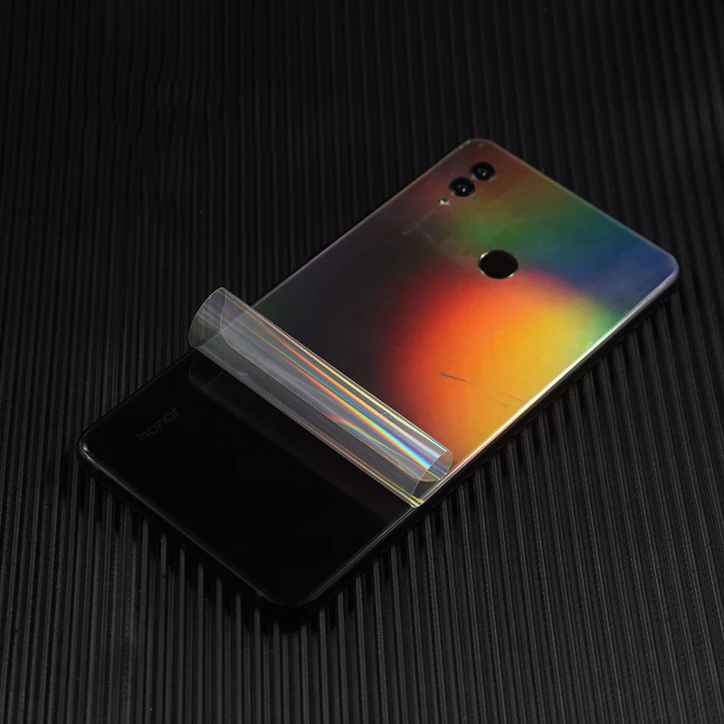 Градиент Aurora прозрачный декоративный для huawei Honor Note 10 мобильного телефона
