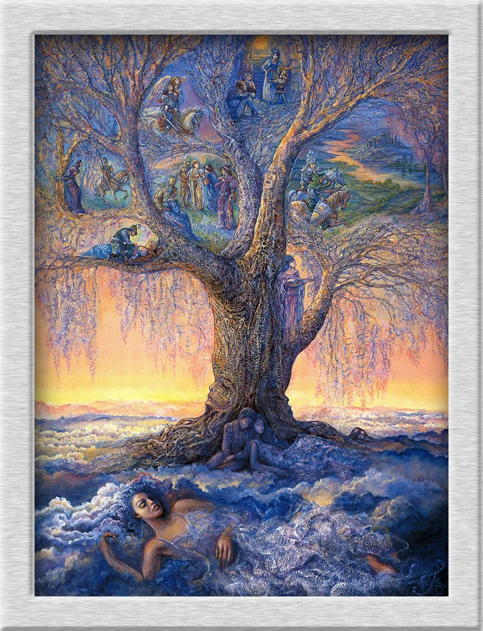 Великобритания Фэнтези серии Современной Поп-элементы стены HD холст полиграфии