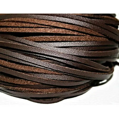 Черные/коричневые кожаные ботинки шнурки унисекс из натуральной кожи|Нитки для