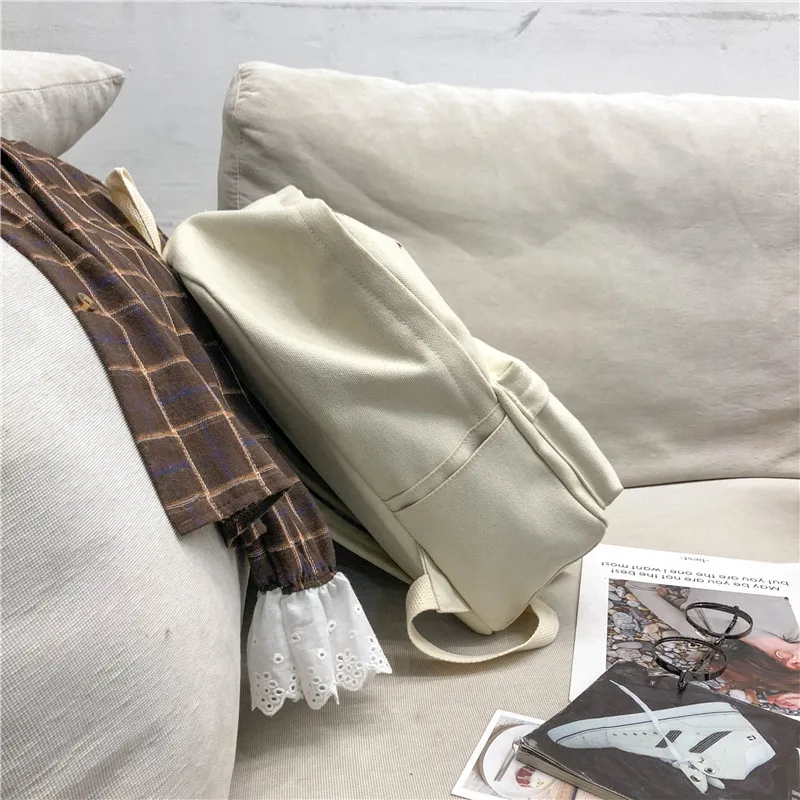 Женский тканевый рюкзак MENGHUO школьный в консервативном стиле для девочек