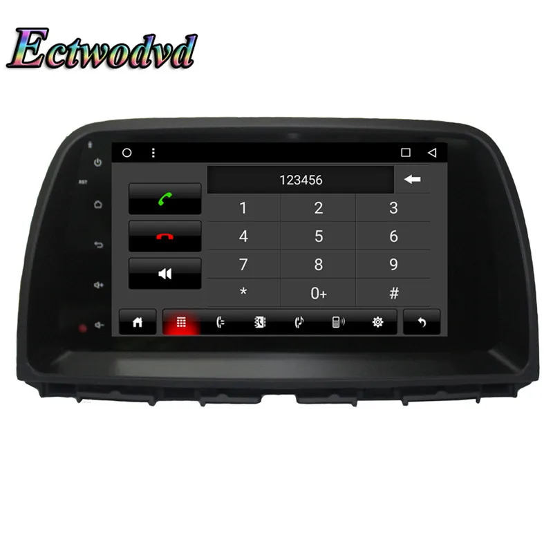 Ectwodvd Восьмиядерный Android 8 1 4G + 64G Автомобильный Радио Стерео gps навигация для Mazda CX-5