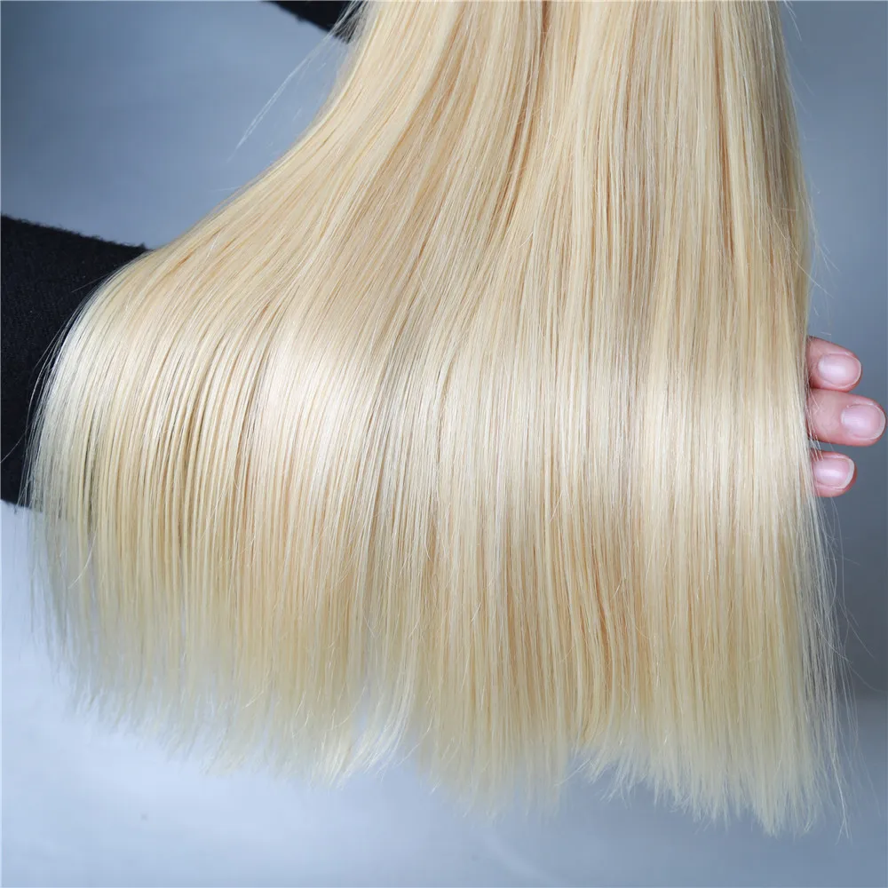 BD волос бразильский прямо натуральные волосы Связки светлые волосы#613 3 шт./лот Remy Инструменты для завивки волос